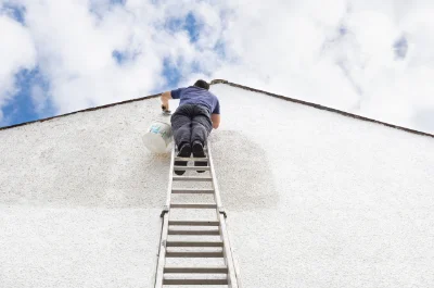 Peinture extérieure à Niergnies — façades et ravalement